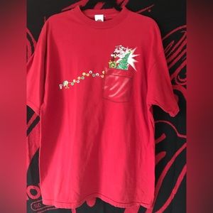 vintage single stitch shirt looney tunes christmas Mens Size XL